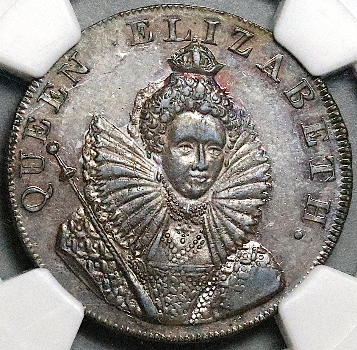 1794 NGC MS 63 Elizabeth I Chichester Cross Conder Sussex Great Britain  Token Coin D&H 15 (23071901C)