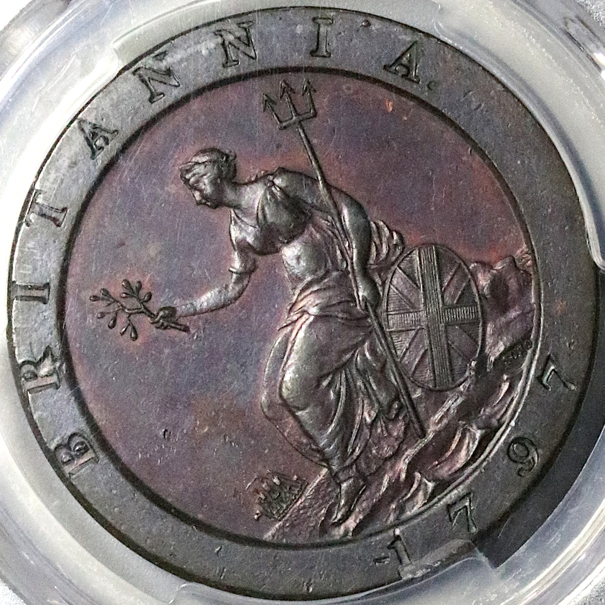 イギリス 2ペンス銅貨（車輪銭）ジョージ3世/ブリタニア（1797年） - コレクション