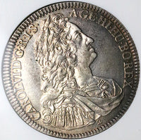 1737 NGC MS 63 Austria Numerical Thaler Rare Hall Mint Silver Coin POP 1/1 (25020501C)