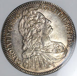 1737 NGC MS 63 Austria Numerical Thaler Rare Hall Mint Silver Coin POP 1/1 (25020501C)