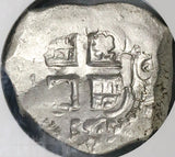 1754 NGC AU Bolivia 8 Reales Cob Spain Ferdinand VI Pirate Colonial Silver Coin (24073001D)