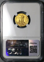 787 NGC AU Byzantine Empire Irene Constantine VI AV Gold Solidus Coin (24091302C)