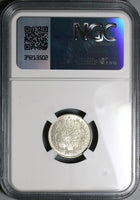 1898 NGC MS 63 Egypt 2 Qirsh Ottoman Emp 1293/24W 500K Silver Coin POP 3/2 (24070602C)