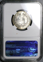 1937 NGC MS 66 French Indo China 20 Cents Vietnam Mint State Silver Coin (24082703C)