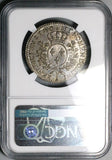 1790-A NGC AU 58  Louis XVI France 1/2 Ecu Paris Mint Silver Coin (23072305D)