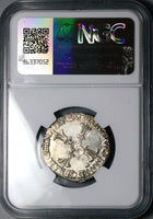 1605-9 NGC MS 63 France 1/4 Ecu Henry IV Silver Coin Rennes POP 1/0 (25031803C)