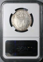 1716-G NGC XF France Louis XV 1/4 Ecu Poitiers Mint Silver Coin POP 1/0 (24021301C)