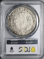 1774-Q PCGS VF 25 France Louis XV Ecu Perpignan Rare Silver Coin POP 1/0 (24051502D)