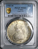 1785-M PCGS MS 63 France Louis XVI Ecu Toulouse Silver Coin POP 1/0 (25012701D)