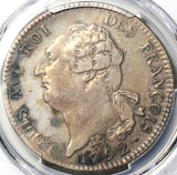 1792-A PCGS VF France Louis XVI Ecu Constitution Paris Mint Silver Crown Coin (25022703C)