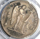 1792-A PCGS VF France Louis XVI Ecu Constitution Paris Mint Silver Crown Coin (25022703C)