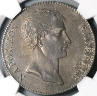 1803 NGC XF 45 France Napoleon 5 Francs An 12-A Rare Emperor Paris Mint Coin (24070902C)