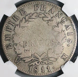 1811-MA NGC F 12 France 5 Francs Napoleon I Marseille Scarce Mint Silver Coin (23091702C)