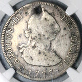 1773 NGC Fine Guatemala 4 Reales Spain Colonial Charles III Rare Silver Coin POP 1/0 (24102005C)