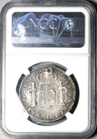 1773 NGC Fine Guatemala 4 Reales Spain Colonial Charles III Rare Silver Coin POP 1/0 (24102005C)