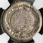 1890/85 NGC VF 30 Honduras 25 Centavos Standing Liberty Coin POP 1/1 (25012202C)