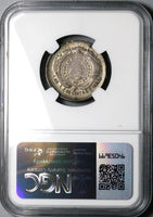 1890/85 NGC VF 30 Honduras 25 Centavos Standing Liberty Coin POP 1/1 (25012202C)