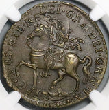 1690 NGC AU 58 James II Ireland Crown Gun Money Rare Coin POP 1/0 (24062501C)