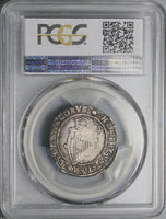 1605 PCGS F 15 Ireland James I Shilling Harp Rose Silver Coin S-6515 (25021202C)