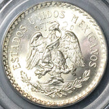 1925 PCGS MS 66 Mexico 1 UN Peso Silver Eagle Snake Mint State Coin (24122601C)