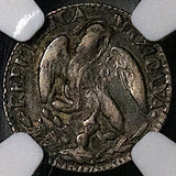 1870-Ca NGC VF 35 Mexico 5 Centavos Rare Chihuahua Mint Silver Coin 35k (24111201C)