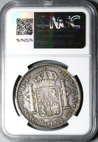 1810 NGC AU Mexico 8 Reales Ferdinand VII Pillars Silver Coin (24063005C)