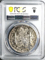 1810 PCGS VF Mexico 8 Reales Chopmarks Ferdinand VII Pillars Silver Coin (25022701C)