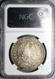 1825-Zs AZ NGC VF 35 Mexico 8 Reales Cap Rays Scarce Silver Coin (24061001C)