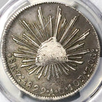 1829-Zs AO PCGS VF 30 Mexico 8 Reales Cap Rays Silver Coin (24060802C)