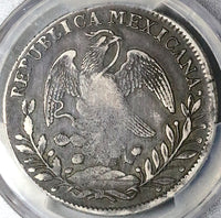 1829-Zs AO PCGS VF 30 Mexico 8 Reales Cap Rays Silver Coin (24060802C)