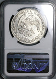 1846/5-Go NGC UNC Mexico 8 Reales Guanajuato Rare Overdate Silver Coin POP 1/0 (24120901C)