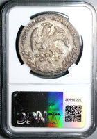 1876/5-Mo NGC MS 63 Mexico 8 Reales Rare Overdate Mint State Silver Coin POP 1/1 (24082201C)