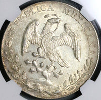 1889-Do NGC MS 61 Mexico 8 Reales Durango Mint State Silver Coin (23043002D)