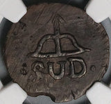 1813 NGC AU 58 Mexico Oaxaca Sud 2 Reales Morelos War Independence Coin (25022305C)