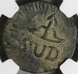 1813 NGC AU Mexico Oaxaca Sud 2 Reales Morelos War Independence Coin (24070704C)