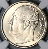 1965 NGC MS 67 Norway 1 krone Horse Key Date Olav V Coin POP 3/0 (24082303C)