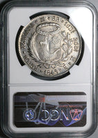 1845 NGC XF 45 Peru LIMA 8 Reales Standing Liberty Silver Coin (23060603C)