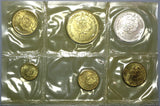 1965 Peru BU Mint Set 400th Anniversary Lima Mint with 1 Silver Coin (25020401R)