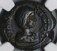 220 NGC VF Julia Maesa Egypt Tetradrachm Alexandria Isis Bust Rare (24081402C)