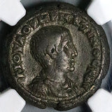 236 NGC Ch VF Maximus Caesar Egypt Alexandria Tetradrachm Selene Bust Pedigree (25020404C)