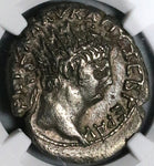 63 Nero Poppaea Egypt Alexandria Tetradrachm Silver Year 10 Pedigree (25020201C)