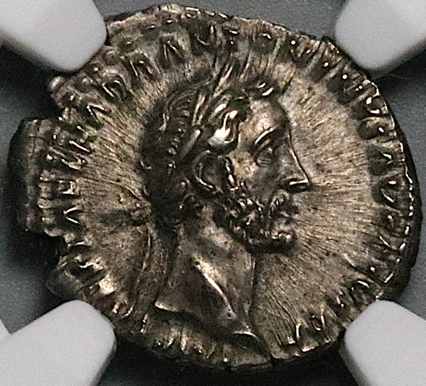 Antoninus Pius Roman Empire Denarius Tranquillitas Scarce (24101902C)