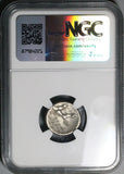 82 BC NGC VF Censorinus Denarius Roman Republic Venus Chariot Biga (24062303C)