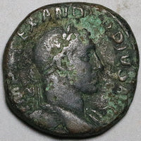 231 Severus Alexander Sestertius Roman Empire AE Providentia Forsee (24121303R)