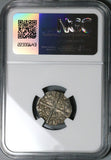 1280 NGC VF 35 Scotland Penny Alexander III Hammered Silver Coin (24102303C)