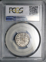 1726-M PCGS MS 65 Spain 1 Real Philip V Madrid Mint State Coin POP 1/0 (24121201C)