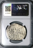 1650 NGC AU 58 Spain 8 Reales Madrid Mint Philip IV Cob Silver Coin POP 1/1 (24112002D)