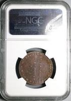 1795 NGC MS 63 Stinton's 1/2 Penny Conder Middlesex Grasshopper DH 904 Token Coin (24072802C)