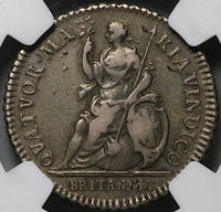 1665 NGC VF 30 Charles II Pattern Silver Farthing Great Britain Coin (24061703D)