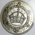 1927 NGC PF 64 George V Crown Great Britain Proof Wreath Silver Coin (25011302C)